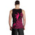 Guam Coconut Tree Men's Tank Top Pink K4 - Polynesian Pride