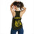 Hawaii Kakau Polynesian Anchor Women's Racerback Tank - Yellow - Polynesian Pride