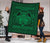 Hawaii Polynesian Pele Kanaka Premium Quilt Green - Polynesian Pride