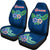 Guam car seat covers - Guam Hibiscus Palm Leaves Pattern - NN9 - Polynesian Pride