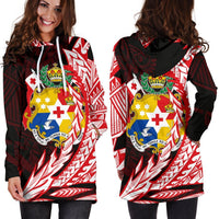 Tonga Women's Hoodie Dress - Wings Style - Polynesian Pride