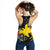 Papua New Guinea Hibiscus Women's Racerback Tank A02 - Polynesian Pride
