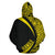 Kanaka Polynesian Tribal Hoodie Circle Style Yellow Color - Polynesian Pride