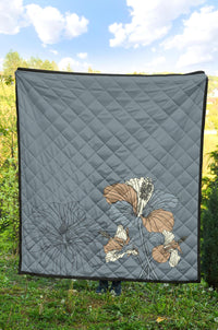 Hibiscus Art Premium Quilt - Polynesian Pride