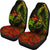 Hawaii Polynesian Car Seat Covers - Hibiscus Humpback Whale Reggae - Polynesian Pride