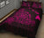 Rays Hawaii Map Polynesian Quilt Bed Set - Pink - Polynesian Pride