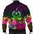 Vanuatu Men's Bomber Jacket - Summer Hibiscus - Polynesian Pride