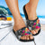 Tahiti Slide Sandals - Turtle Floral - Polynesian Pride