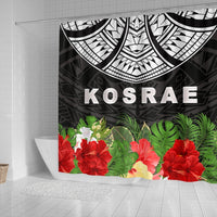 Kosrae Shower Curtain - Ginger Lei Pattern - Polynesian Pride