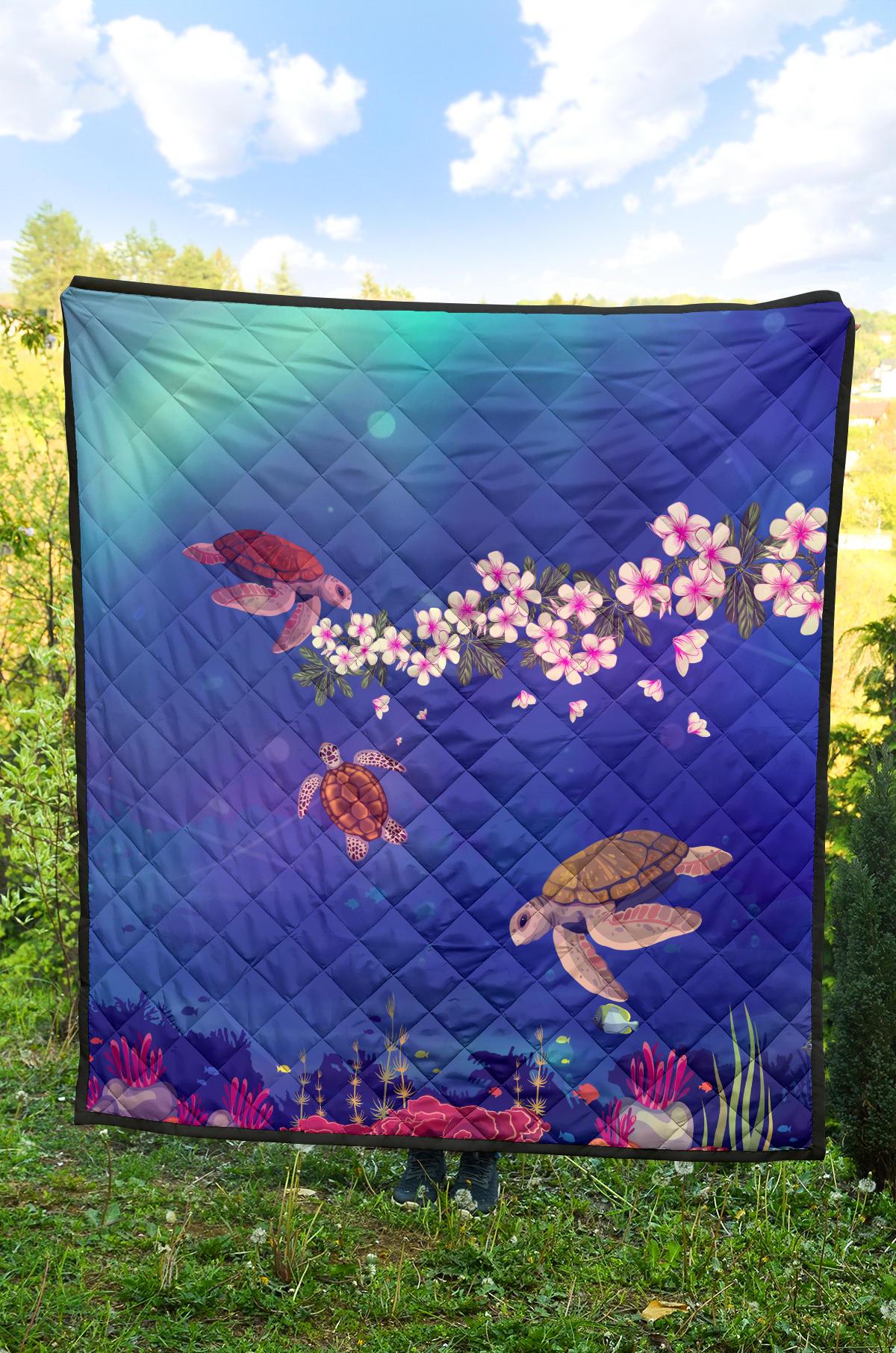 Galaxy Ocean Premium Quilt - Polynesian Pride