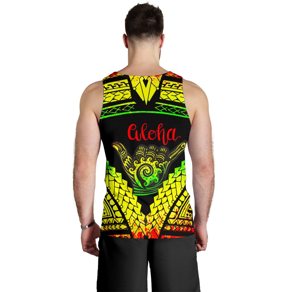 Hawaii Men's Tank Top - A Piece Of My Heart - Polynesian Pride