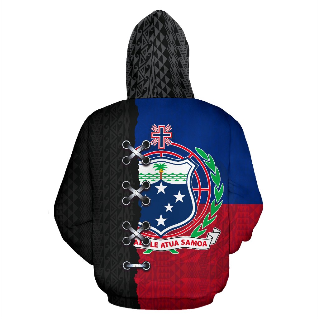 Samoa Polynesian Hoodie Sewing Style - Polynesian Pride