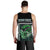 Personalised - Hawaii Kakau Polynesian Warrior Football Men's Tank Top - Rainbow Style - Polynesian Pride