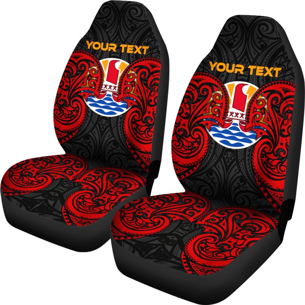 Tahiti Polynesian Custom Personalised Car Seat Covers - Tahitians Spirit - Polynesian Pride