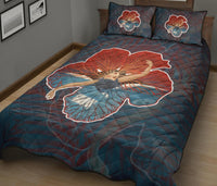 Hawaii Quilt Bed Set - Hula Dance Hibiscus Quilt Bed Set - Polynesian Pride