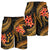 Kosrae Micronesian Men Shorts - Gold Plumeria - Polynesian Pride