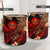 Tahiti Polynesian Laundry Basket - Plumeria Flowers And Waves - Polynesian Pride