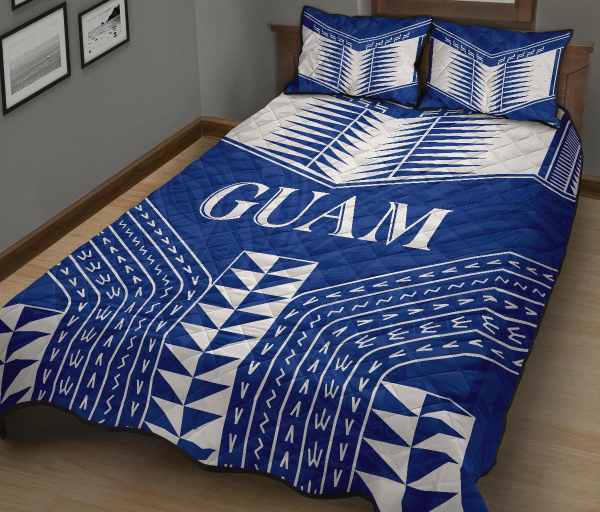 Guam Polynesia Quilt Bed Set - Guam Polynesian Pattern - Polynesian Pride