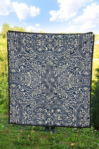 Polynesian Premium Quilt Blue - Polynesian Pride