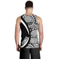 Hawaii White Polynesian Men's Tank Top - Circle Style - Polynesian Pride