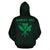 Hawaii Kanaka Polynesian Hoodie Green - Polynesian Pride