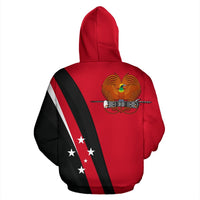 Papua New Guinea Hoodie Papua New Guine Flag Coat of Arms Special Version - Polynesian Pride