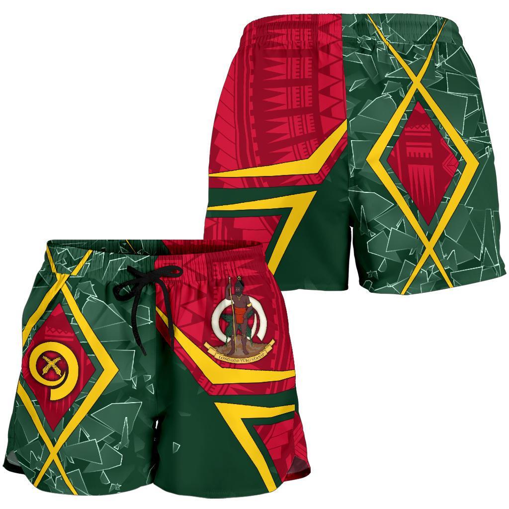 Vanuatu Women's Shorts - Vanuatu Legend - Polynesian Pride