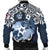 Tonga Polynesian Bomber Jacket (Men) - Tongan Pride (Blue) - Polynesian Pride