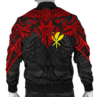 Polynesian Hawaii Men's Bomber Jacket - Polynesian Whale Tail - Polynesian Pride