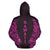 Hawaii Hoodie Kanaka Maoli Polynesian Tattoo Pink - Polynesian Pride