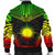 Marshall Islands Polynesian Chief Men's Bomber Jacket - Reggae Version - Polynesian Pride