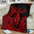 Polynesian Hawaii Premium Blanket - Hula Girl Red - Polynesian Pride