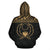 Pohnpei State All Over Hoodie FSM Gold Version - Polynesian Pride