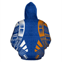 Marshall Islands All Over Hoodie Micronesian Tattoo Style - Polynesian Pride