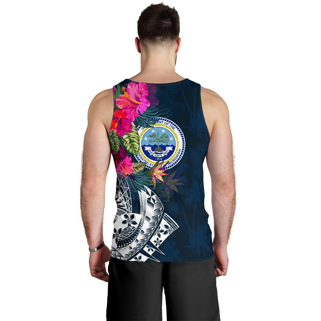 Federated States Of Micronesia Men's Tank Top - Summer Vibes - Polynesian Pride