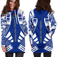 Cook Islands Hoodie Dress - Polynesian Tattoo Flag - Polynesian Pride
