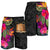 Tokelau All Over Print Men's Shorts - Polynesian Hibiscus Pattern - Polynesian Pride