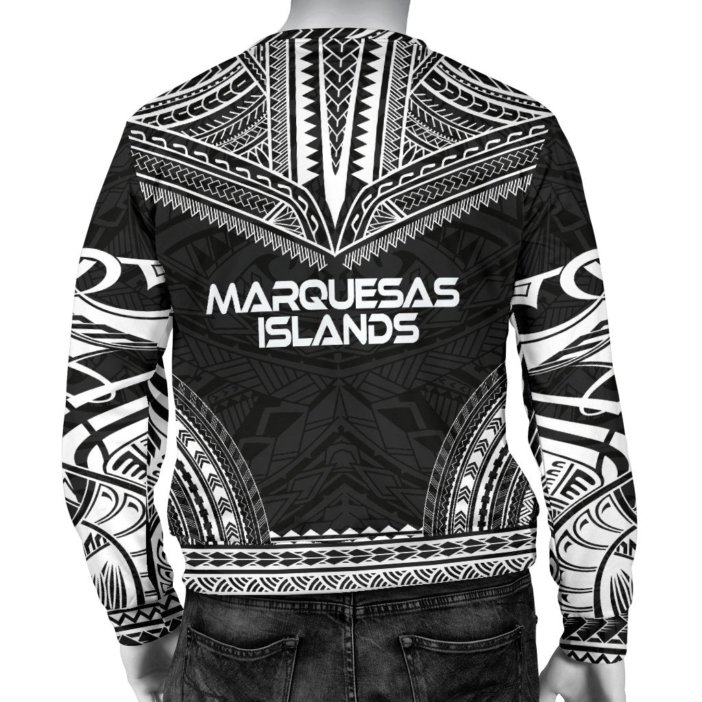 Marquesas Islands Sweater - Polynesian Chief Black Version - Polynesian Pride