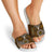 American Samoa Custom Personalised Slide Sandals - Polynesian Boar Tusk - Polynesian Pride