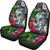 Guam Car Seat Covers - Turtle Plumeria Banana Leaf Crest - Polynesian Pride