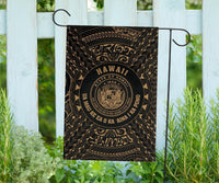 Hawaii Motto Polynesian Flag White AH - Polynesian Pride