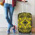 Polynesian Plumeria Mix Yellow Black Luggage Covers Yellow - Polynesian Pride
