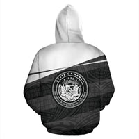 Turtle Polynesian Hoodie Vivian Style - Polynesian Pride