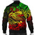 Samoa Men's Bomber Jacket - Reggae Shark Polynesian Tattoo - Polynesian Pride
