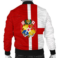 Tonga Rugby Men Bomber Jacket Mate Ma'a - Polynesian Pride