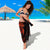 Hawaii Turtle Ohana Hibiscus Poly Sarong - Orange - Polynesian Pride