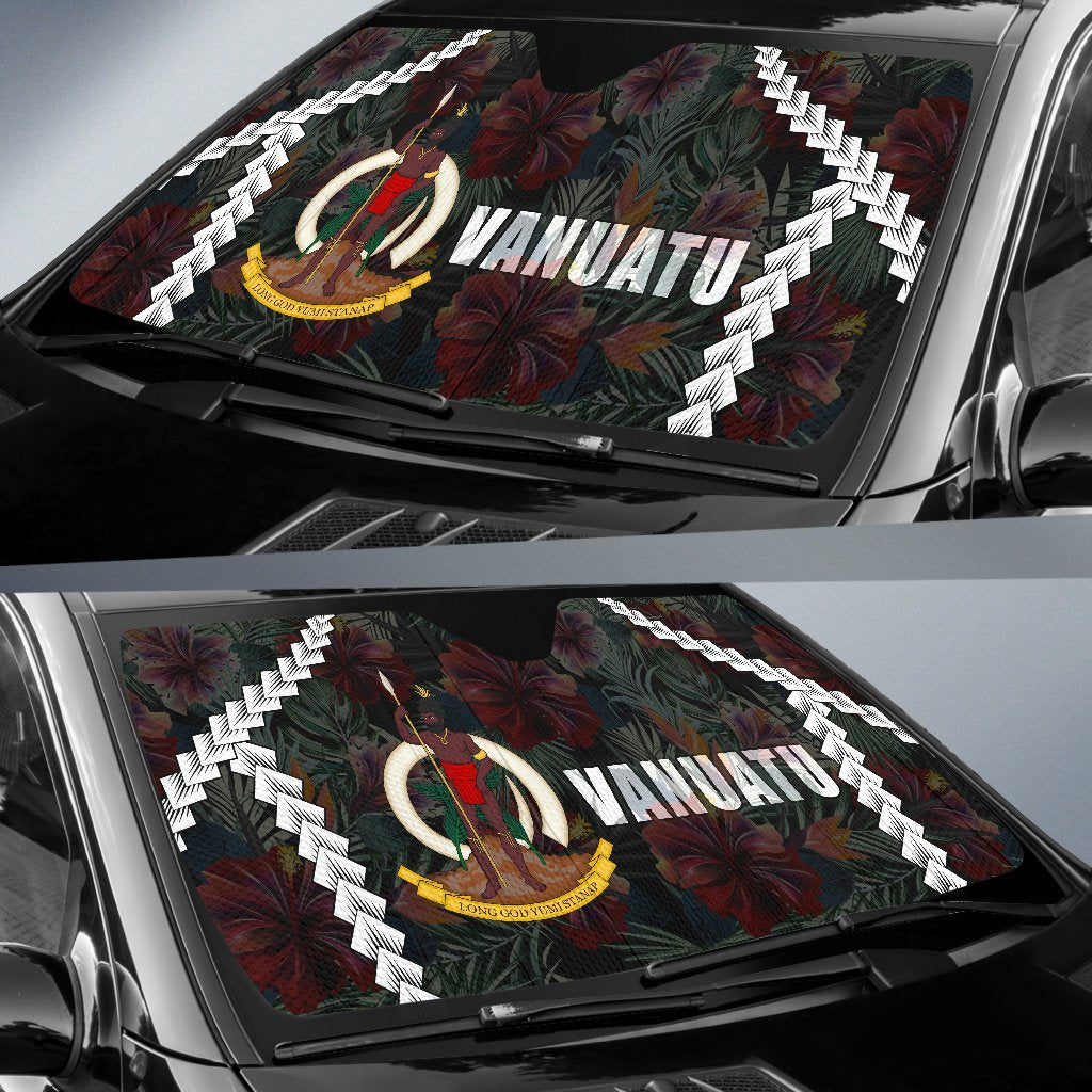 Vanuatu Auto Sun Shades - Chain Polynesian - Polynesian Pride