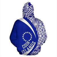 Cook Islands Polynesian Zip up Hoodie Circle Style 06 - Polynesian Pride