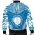 Northern Mariana Islands Flag Polynesian Chief Men's Bomber Jacket - Polynesian Pride