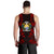 Nauru Men Tank Top - Polynesian Tattoo Red - Polynesian Pride
